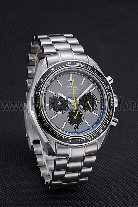 Omega Speedmaster White Grey Stainless Steel Strap 622051