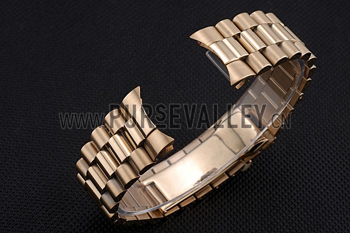Rolex Polished and Brushed Gold Bracelet 622490