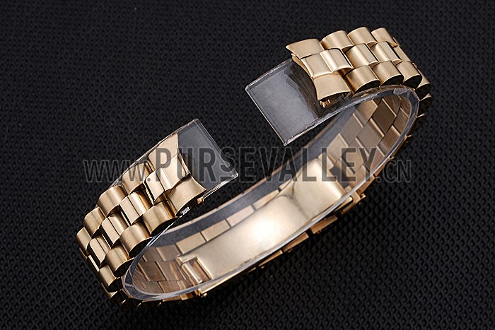 Rolex Polished and Brushed Gold Bracelet 622491