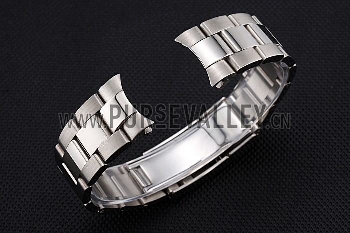 Rolex Polished and Brushed Stainless Steel Link Bracelet 622492