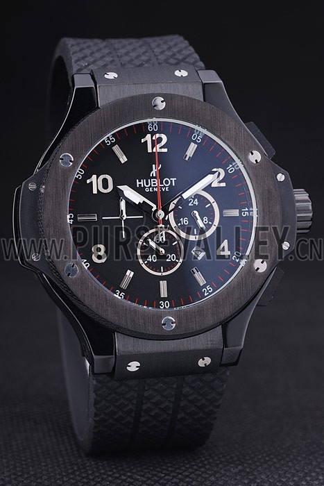 Hublot Big Bang King Black Strap Black Dial Watch