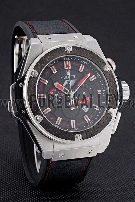 Hublot Big Bang King Power Formula 1 Stainless Steel Case Black Dial 622248