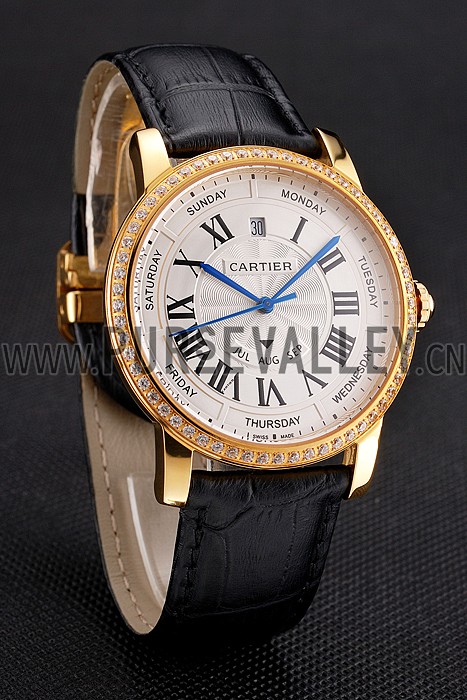 Swiss Cartier Ballon Bleu GMT Silver Dial Rose Gold Case And Bracelet