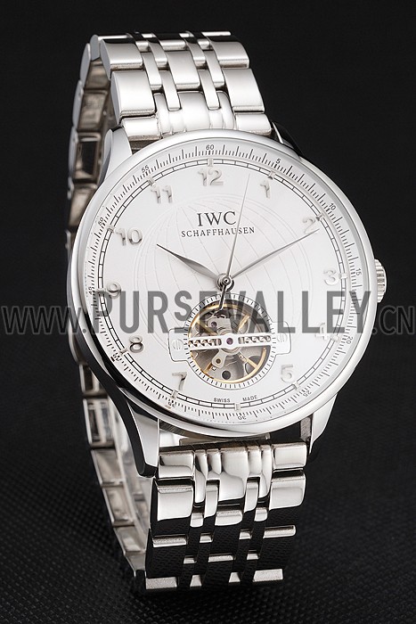 IWC Portugieser Tourbillon White Dial Stainless Steel Case And Bracelet