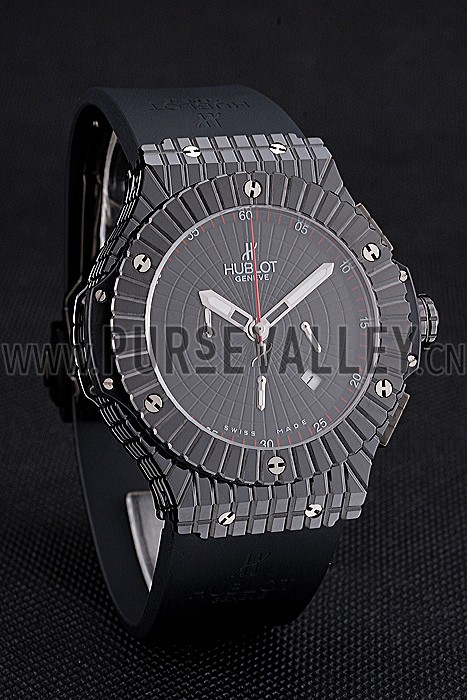 Hublot Big Bang Caviar Black Dial Black Case