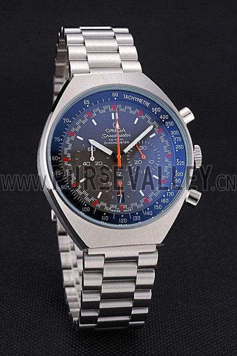 Omega Speedmaster Mark II Brown And Red Dial Stainless Steel Case And Bracelet 622811