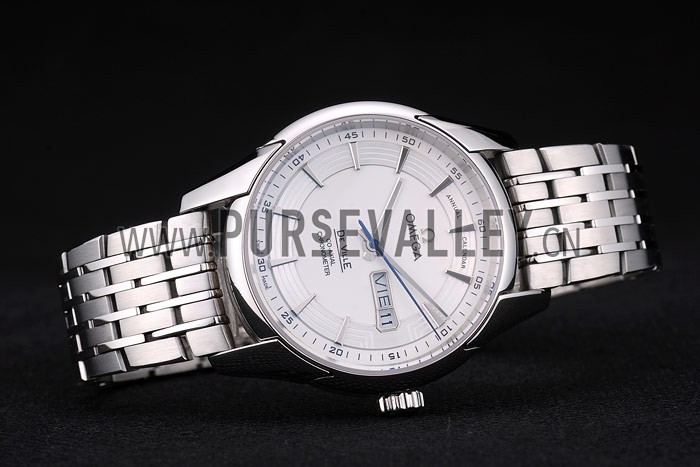 Omega Swiss DeVille Stainless Steel Bezel White Dial 7598