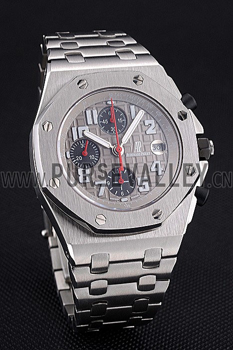 Swiss Audemars Piguet Royal Oak Offshore Grey Dial Stainless Steel Case And Bracelet 622870