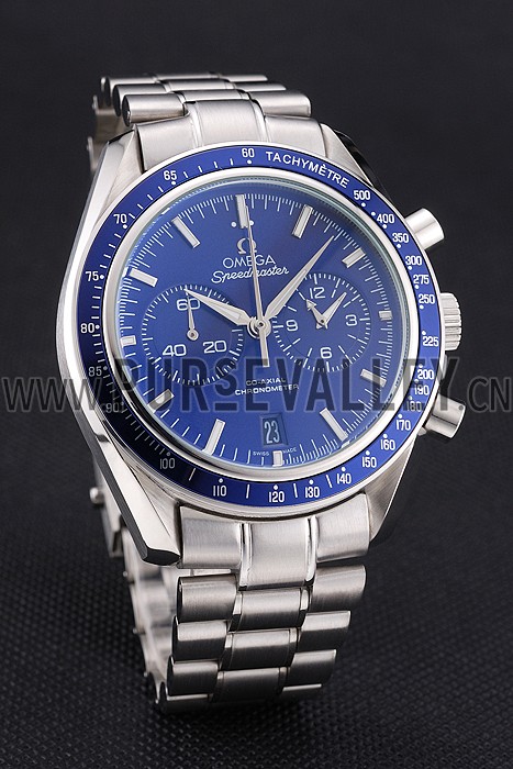 Omega Speedmaster Blue Dial Stainless Steel Case And Bracelet 622802