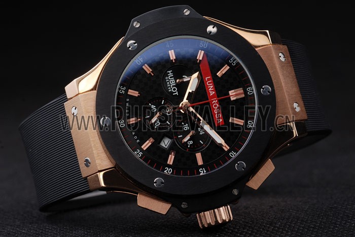 Hublot Limited Edition Luna Rosa Gold Dial Watch