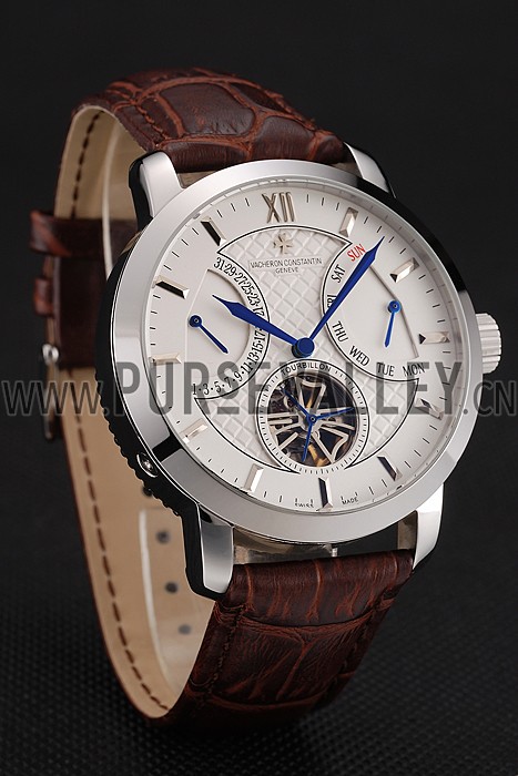Vacheron Constantin Luxury Leather Watch 80228