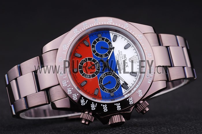 Rolex Cosmograph Daytona Copper Bracelet Russian Flag Dial 7471