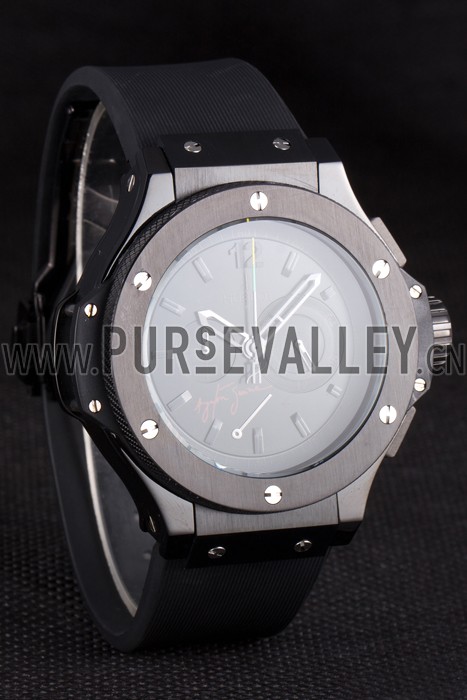 Hublot Limited Edition Ayrton Senna Black Dial Watch