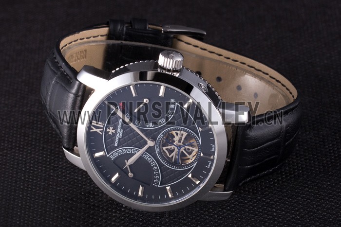 Vacheron Constantin Luxury Leather Watch 80229