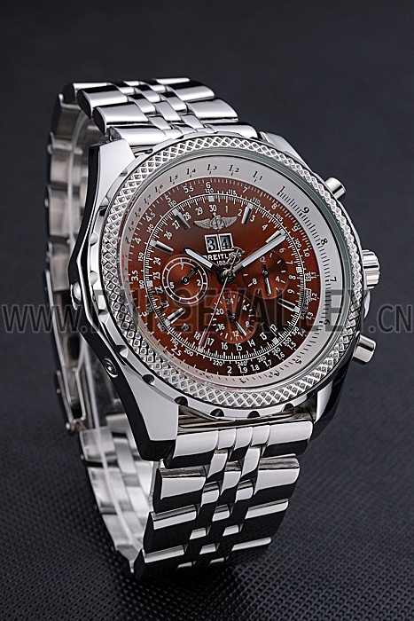 Breitling Bentley 6.75 Speed Bronze Dial Stainless Steel Case And Bracelet 622213