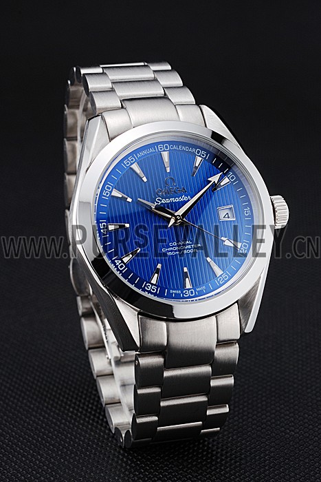 Omega Seamaster Blue Dial Stainless Steel Band 622166