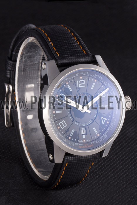 Montblanc Timewalker Hemispheres Leather Strap 621625