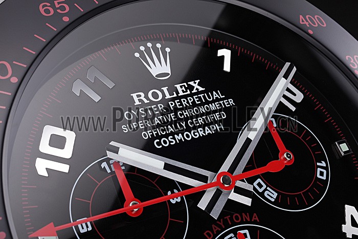 Rolex Daytona Cosmograph Wall Clock Black-Red 621908
