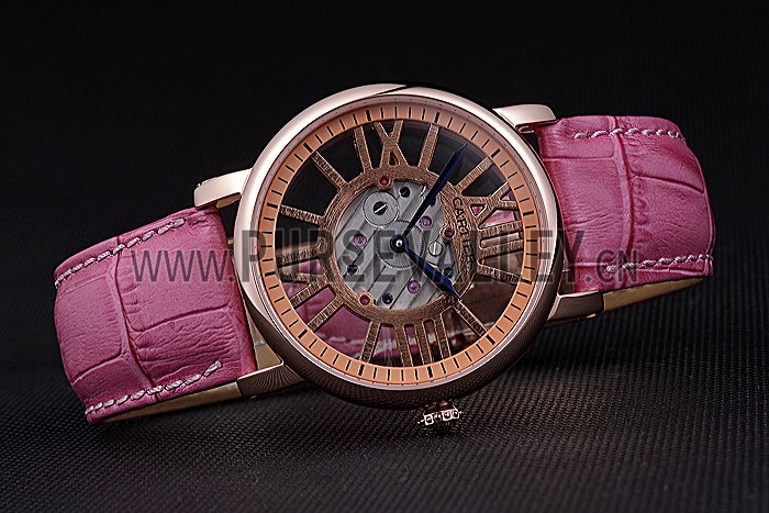 Cartier Rotonde Skeleton Flying Tourbillon Pink 621964