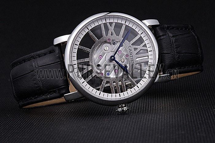 Cartier Rotonde Skeleton Flying Tourbillon Black 621972