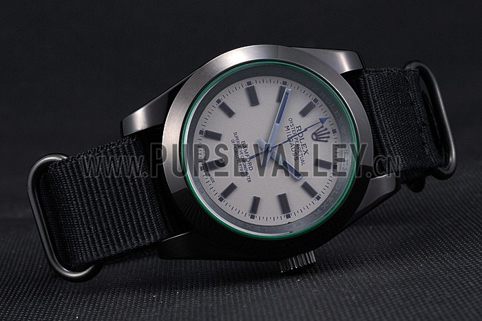 Rolex Milgauss Bamford Black Nylon Strap 622000