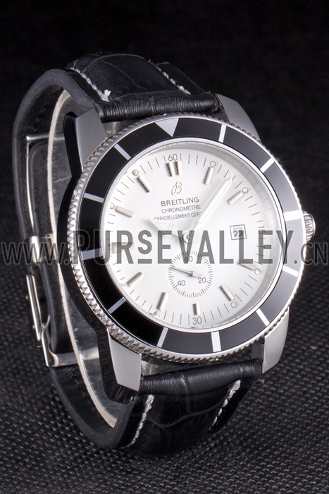 Breitling Certifie SuperOcean White Dial Black Tachymeter