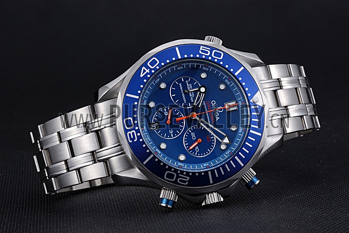 Omega Seamaster Professional Emirates Team 2013 Blue 622055