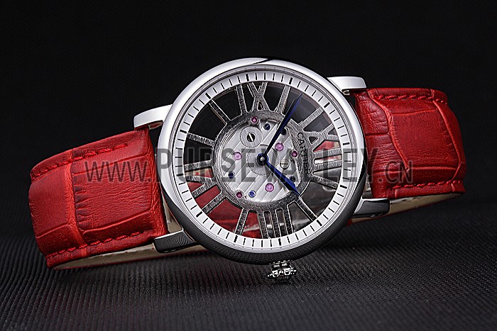Cartier Rotonde Skeleton Flying Tourbillon Red 621967