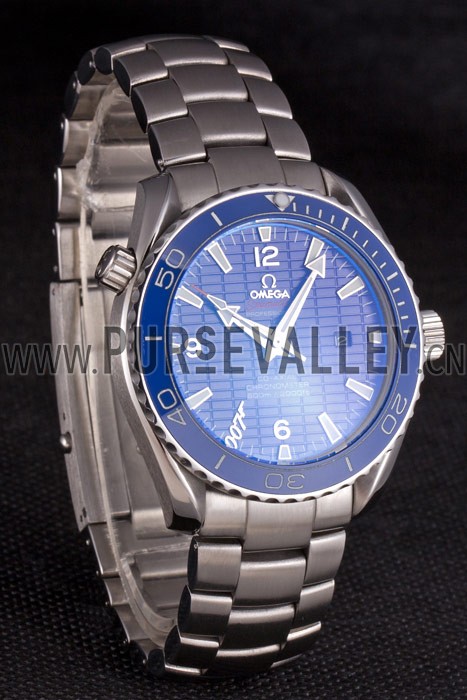 Omega James Bond Skyfall Watch with Blue Dial and Blue Bezel om230 621382