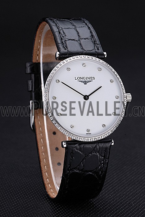 Longines La Grande Classique White Dial Diamond Markers Homme 622135