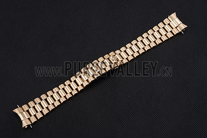Rolex Polished and Brushed Gold Bracelet 622490