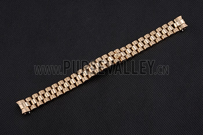 Rolex Polished and Brushed Gold Bracelet 622491