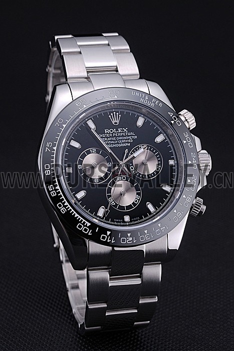 Rolex Cosmograph Daytona Black Dial Stainless Steel Bracelet 622543