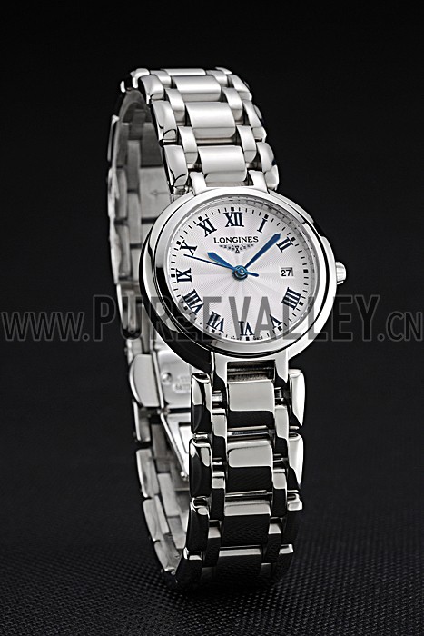 Longines PrimaLuna Stainless Steel Case Roman Numerals 622587