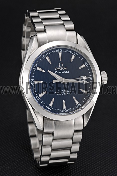 Omega Seamaster Black Dial Stainless Steel Band 622165