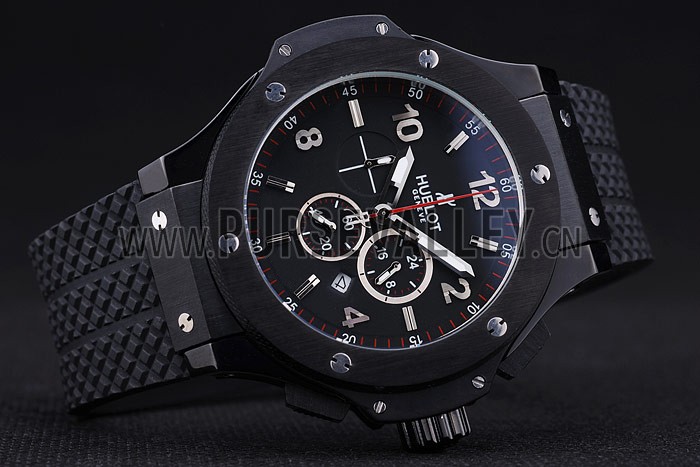 Hublot Big Bang King Black Strap Black Dial Watch