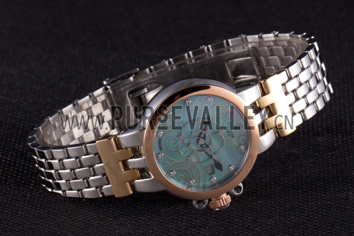 Tudor Clair de Rose White Dial Two Tone Band 621495