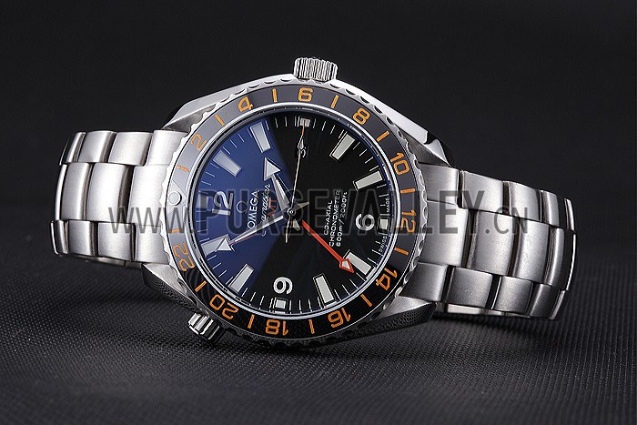 Swiss Omega Seamaster Stainless Steel Black Dial 622019