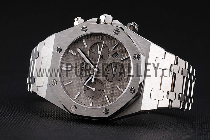 Swiss Audemars Piguet Royal Oak Chronograph Grey Dial Stainless Steel Case And Bracelet 622869