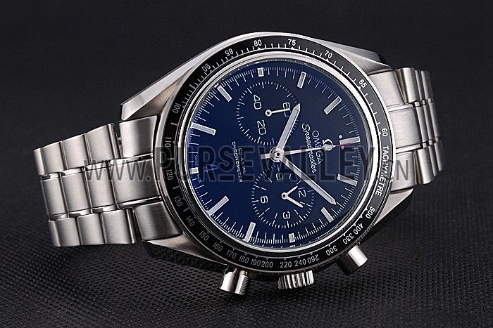 Omega Speedmaster Black Dial Stainless Steel Case And Bracelet 622801
