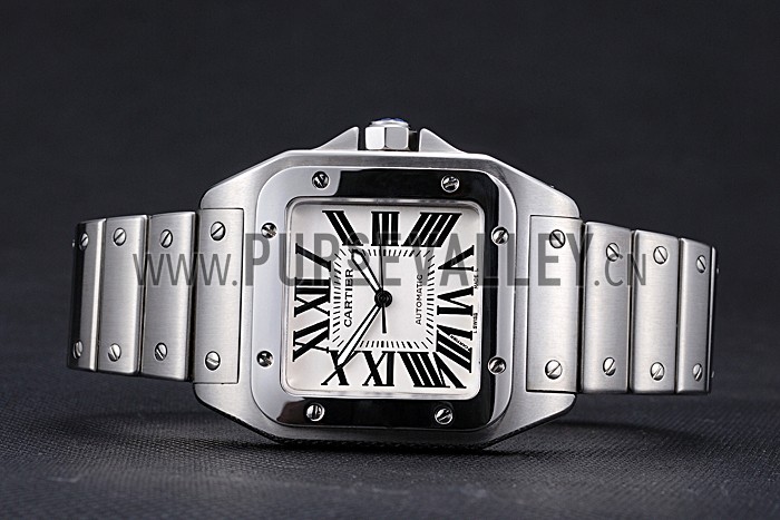 Swiss Cartier Santos Galbee Stainless Steel 622063