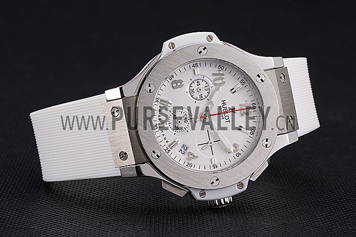 Hublot Big Bang White Strap White Dial Watch
