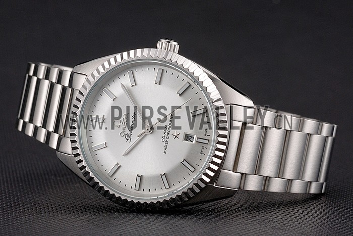 Omega Globemaster Silver Dial Stainless Steel Case And Bracelet