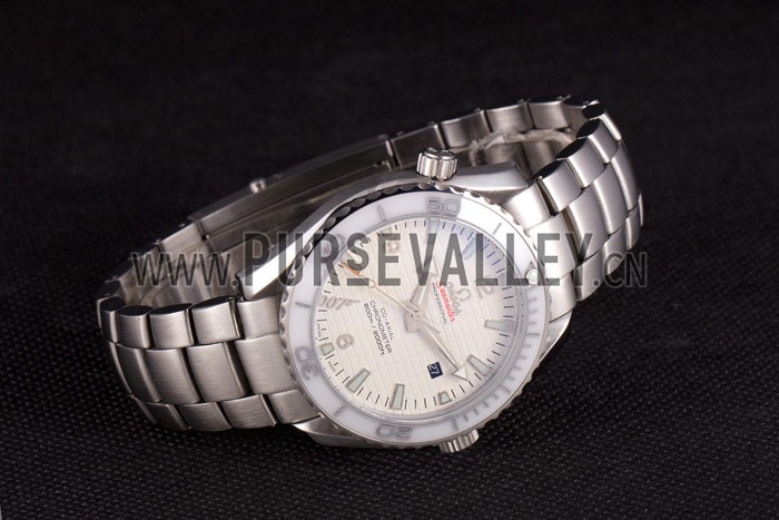 Swiss Omega James Bond Skyfall White Dial and White Bezel som76 621409