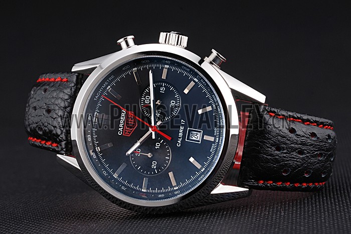 Tag Heuer Carrera Calibre 17 Burgundy Dial 622066