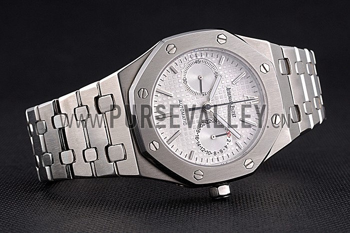 Swiss Audemars Piguet Royal Oak White Dial Stainless Steel Case And Bracelet 622872