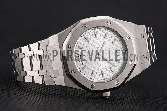 Audemars Piguet Royal Oak Fondation White Dial Stainless Steel Case And Bracelet