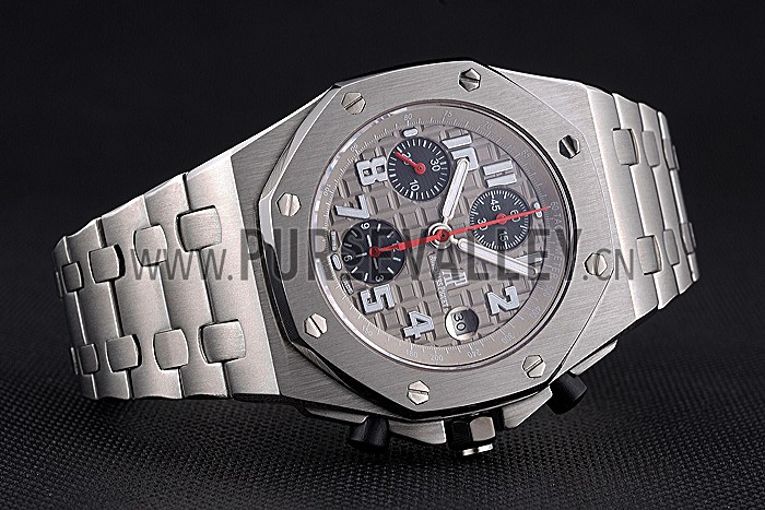 Swiss Audemars Piguet Royal Oak Offshore Grey Dial Stainless Steel Case And Bracelet 622870
