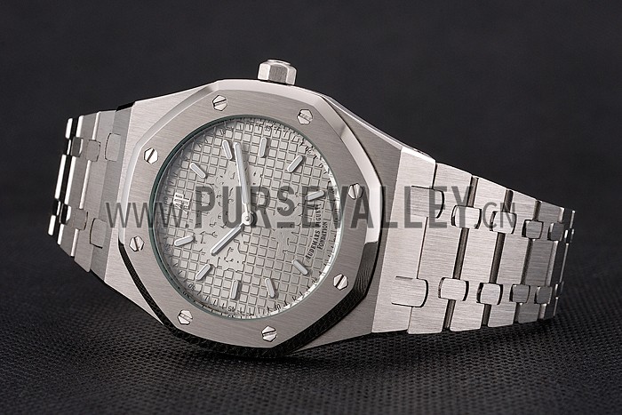 Audemars Piguet Royal Oak Fondation Gray Dial Stainless Steel Case And Bracelet