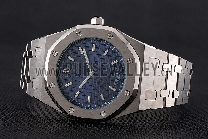 Audemars Piguet Royal Oak Fondation Blue Dial Stainless Steel Case And Bracelet